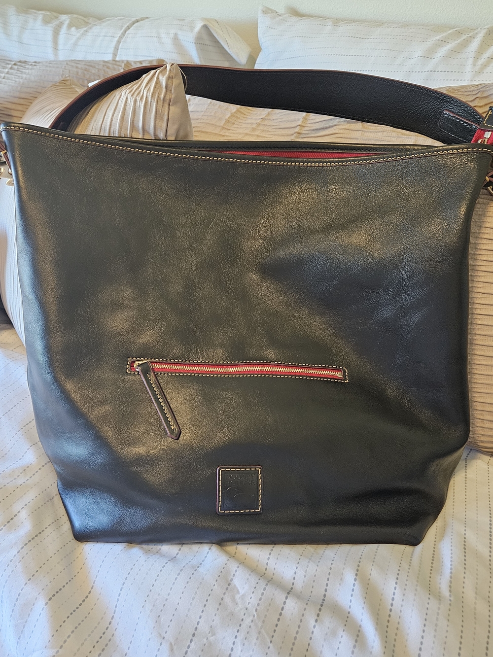 Dooney & Bourke Black Florentine Hobo